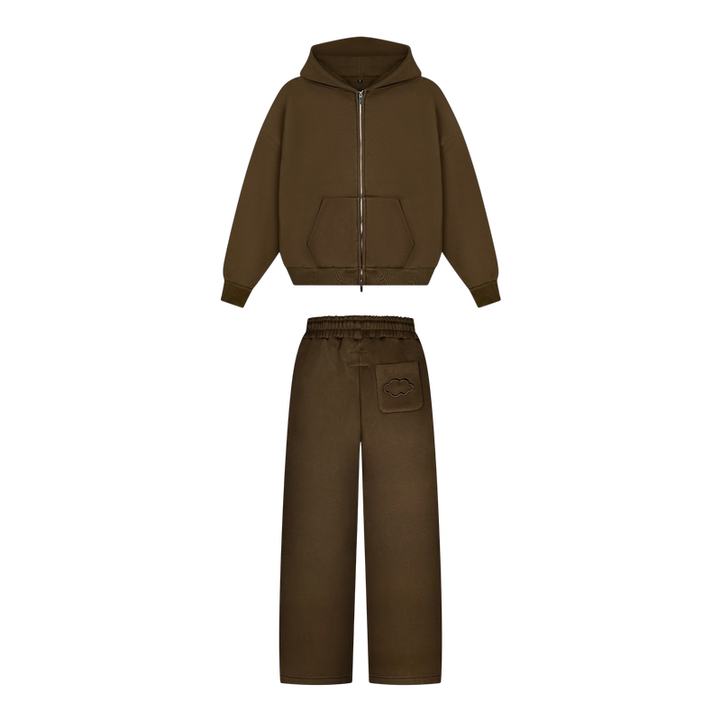 Cloud Essentials Sweatset Mocha
