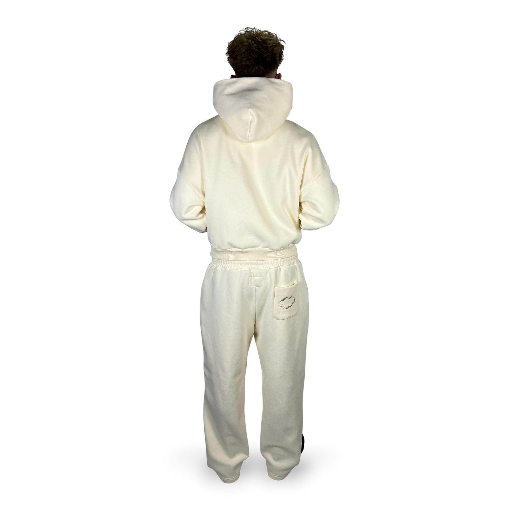 Cloud Essentials Cream Back On Model